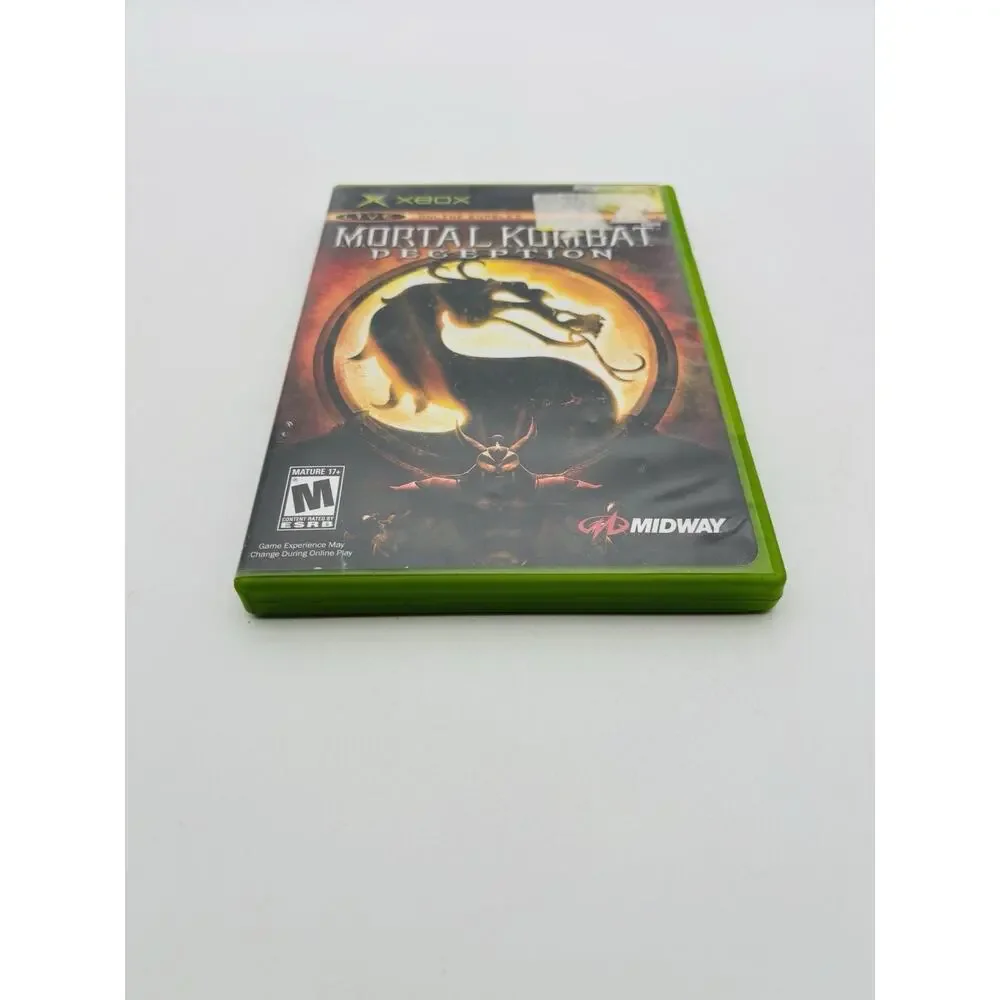 Mortal Kombat Deception (Microsoft Xbox, 2004) Complete CIB w/ Manual Tested